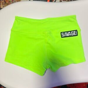 Savage Barbell neon short - Small